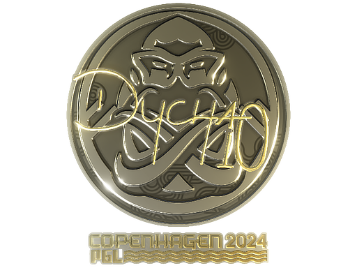Sticker | Dycha (Gold) | Copenhagen 2024