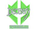 Sticker | decenty | Copenhagen 2024