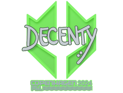 Наліпка | decenty | Копенгаген 2024