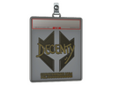 Sticker Slab | decenty (Gold) | Copenhagen 2024