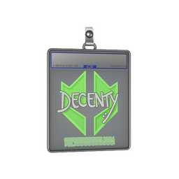 Sticker Slab | decenty | Copenhagen 2024
