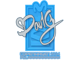 Sticker | dav1g | Copenhagen 2024