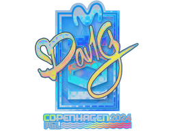 Sticker | dav1g (Holo) | Copenhagen 2024