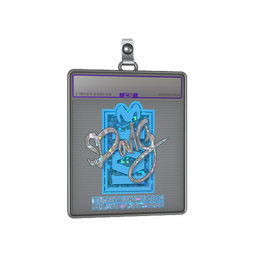 Sticker Slab | dav1g (Glitter) | Copenhagen 2024