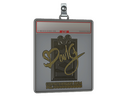 Sticker Slab | dav1g (Gold) | Copenhagen 2024