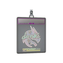 Sticker Slab | donk (Holo) | Copenhagen 2024