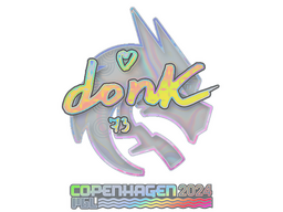 Sticker | donk (Holo) | Copenhagen 2024