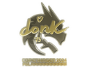 Sticker | donk (Gold) | Copenhagen 2024