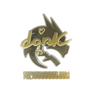 Sticker | donk (Gold) | Copenhagen 2024