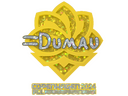 Sticker | dumau (Glitter) | Copenhagen 2024