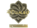 Sticker | dumau (Gold) | Copenhagen 2024