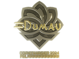 Sticker | dumau (Gold) | Copenhagen 2024