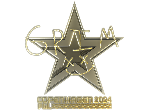 Sticker | Grim (Gold) | Copenhagen 2024