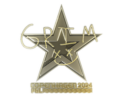 Sticker | Grim (Gold) | Copenhagen 2024