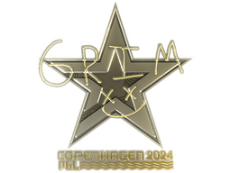 Sticker | Grim (Gold) | Copenhagen 2024