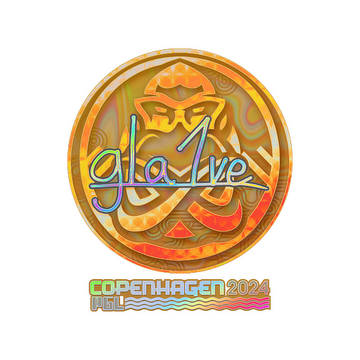 Sticker | gla1ve (Holo) | Copenhagen 2024