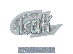 Sticker | isak (Glitter) | Copenhagen 2024