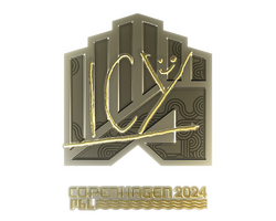 Sticker | ICY (Gold) | Copenhagen 2024