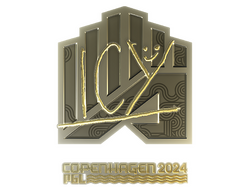 Sticker | ICY (Gold) | Copenhagen 2024
