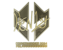 Sticker | HEN1 (Gold) | Copenhagen 2024