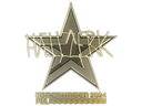 Sticker | hallzerk (Gold) | Copenhagen 2024