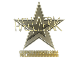 Sticker | hallzerk (Gold) | Copenhagen 2024