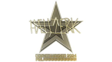 Sticker | hallzerk (Gold) | Copenhagen 2024