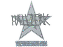 Sticker | hallzerk (Glitter) | Copenhagen 2024