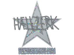 Sticker | hallzerk (Glitter) | Copenhagen 2024