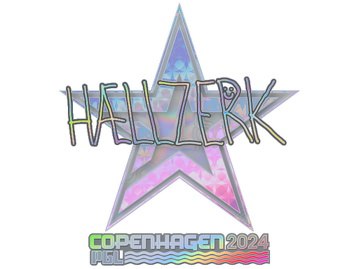Sticker | hallzerk (Holo) | Copenhagen 2024