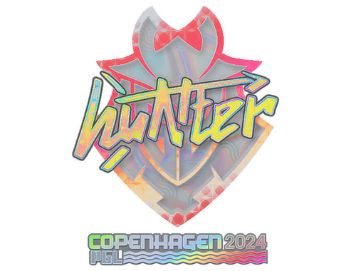 Aufkleber | huNter- (Holo) | Kopenhagen 2024