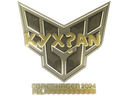 Sticker | kyxsan (Gold) | Copenhagen 2024