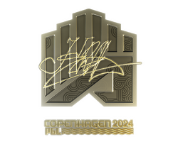 Sticker | Krad (Gold) | Copenhagen 2024