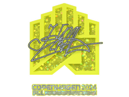 Sticker | Krad (Glitter) | Copenhagen 2024