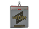 Sticker Slab | kraghen (Gold) | Copenhagen 2024
