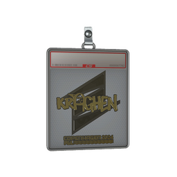Sticker Slab | kraghen (Gold) | Copenhagen 2024