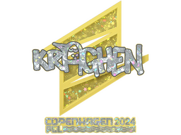 Sticker | kraghen (Glitter) | Copenhagen 2024
