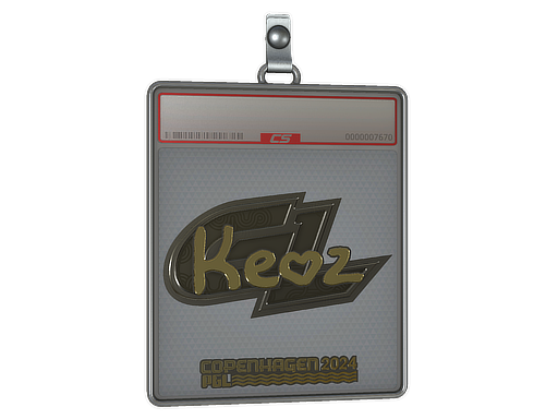 Sticker Slab | Keoz (Gold) | Copenhagen 2024