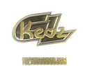 Sticker | Keoz (Gold) | Copenhagen 2024