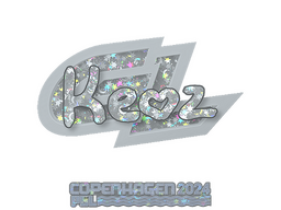 Sticker | Keoz (Glitter) | Copenhagen 2024