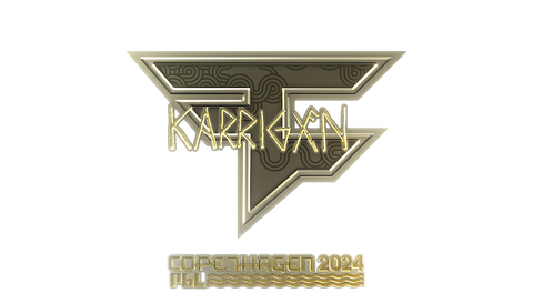 Sticker | karrigan (Gold) | Copenhagen 2024