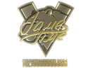Sticker | Jame (Gold) | Copenhagen 2024