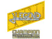 Sticker | jL (Glitter, Champion) | Copenhagen 2024