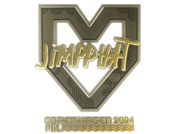 Sticker | Jimpphat (Gold) | Copenhagen 2024