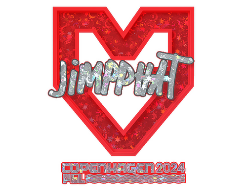 Sticker | Jimpphat (Glitter) | Copenhagen 2024