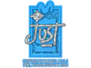 Sticker | JUST (Glitter) | Copenhagen 2024
