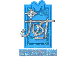 Sticker | JUST (Glitter) | Copenhagen 2024