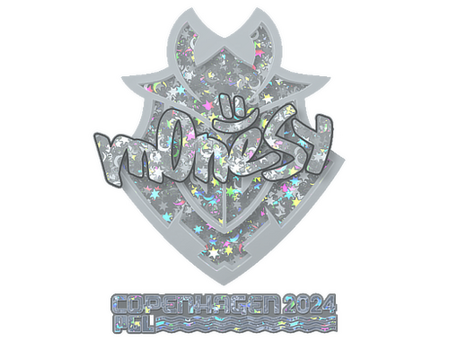Autocolante | m0NESY (Glitter) | Copenhaga 2024