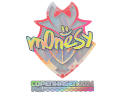 Sticker | m0NESY | Copenhagen 2024