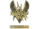 Sticker | mezii (Gold) | Copenhagen 2024